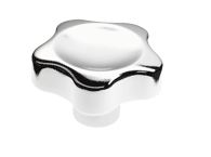 Chrome plated Lobe knob [263] (263320641736)