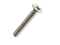 Flat head machine screw metal DIN 965 [341-m]