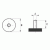 low profile adjustable feet [020] (020311069901)