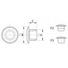 Decorative plug [054] (054047769903)