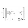 PCB spacer [100-4] (100406000002)