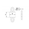 PCB spacer [100-7] (100720800002)