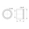 High performance slide bearing [103-1] (103550011442)