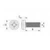 PEEK® pan head screw [180] (180030870409)