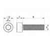 Socket head screw metal DIN 912 [340-m] (340010641553)