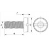 Slotted screw [903] (903031200002)