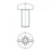 Slotted / Crossed head screw [905] (905031000003)